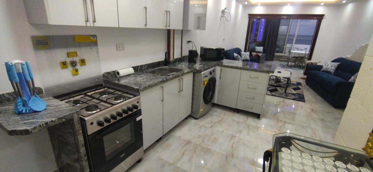 Renovated Beachfront Chalet: Ultra-luxe Sea View In Al Mamourah Alexandria