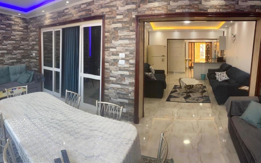 Apartment Renovated Beachfront Chalet: Ultra-luxe Sea View In Al Mamourah Alexandria